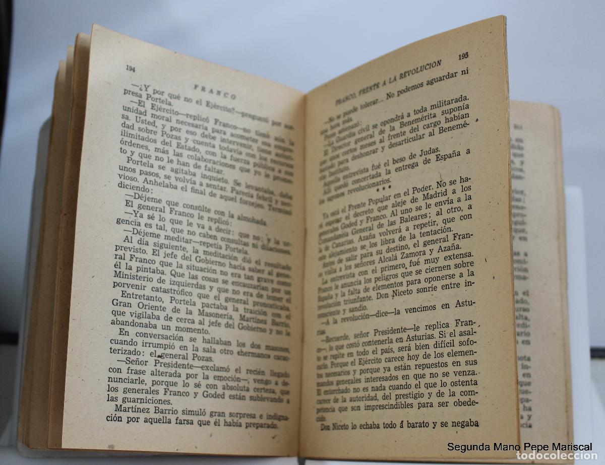 Libros de segunda mano: Franco - Joaqu&iacute;n Arraras - Foto 3