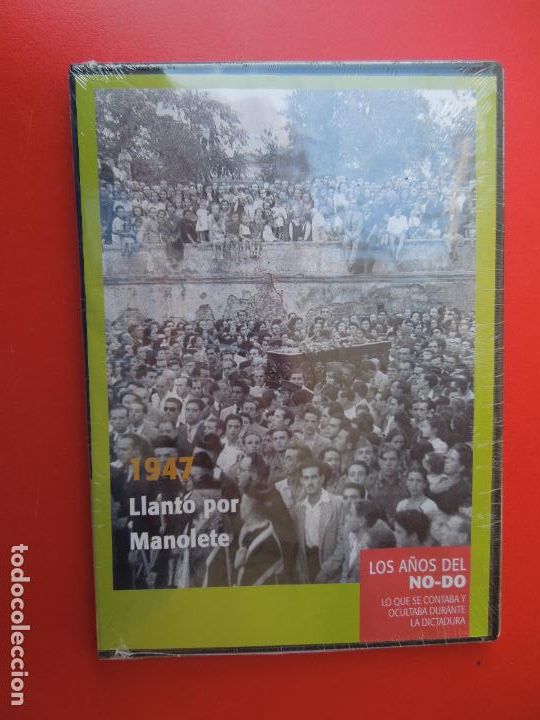 Gebrauchte B&uuml;cher: LOS A&Ntilde;OS DEL NO-DO - 1947 - LLANTO POR MANOLETE - DVD PRECINTADO
