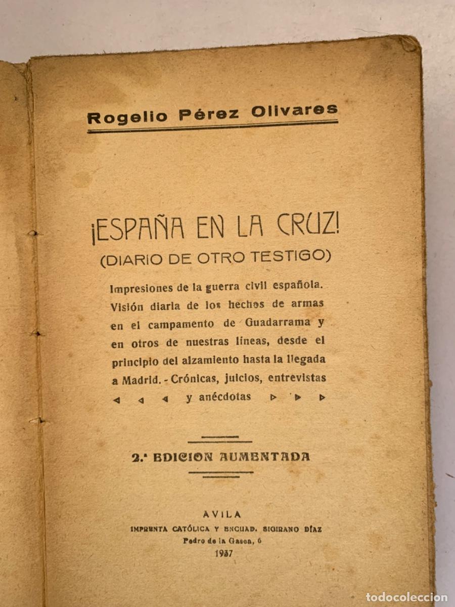 Libros de segunda mano: Espa&ntilde;a en la cruz (Bols 4) - Foto 2