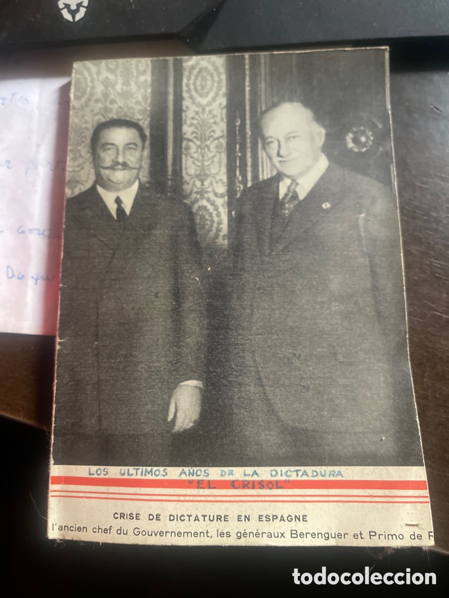 Second hand books: Los &uacute;ltimos a&ntilde;os de la dictadura el crisol