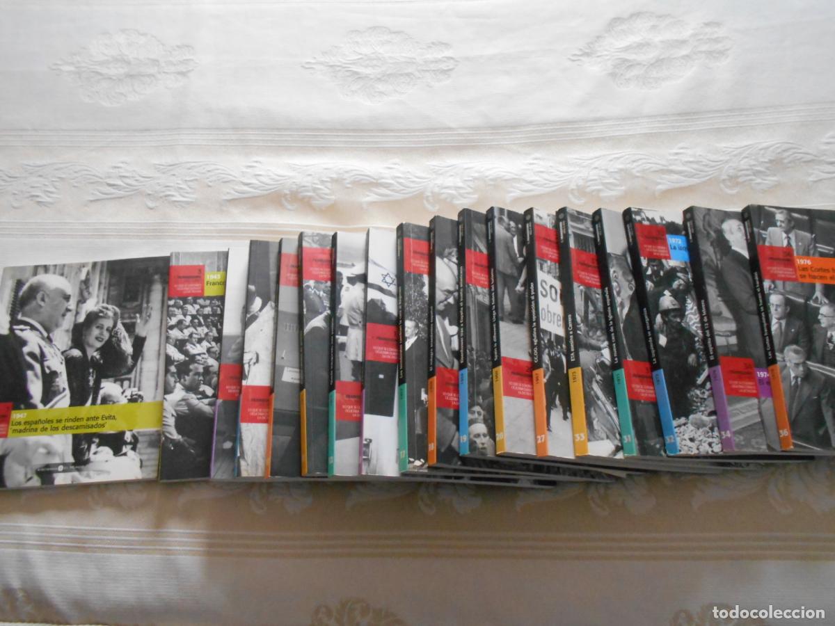 Libri di seconda mano: 18 TOMOS DE EL FRANQUISMO A&Ntilde;O A A&Ntilde;O -BIBLIOTECA DEL MUNDO, MIDEN 25 X 20 CMS.