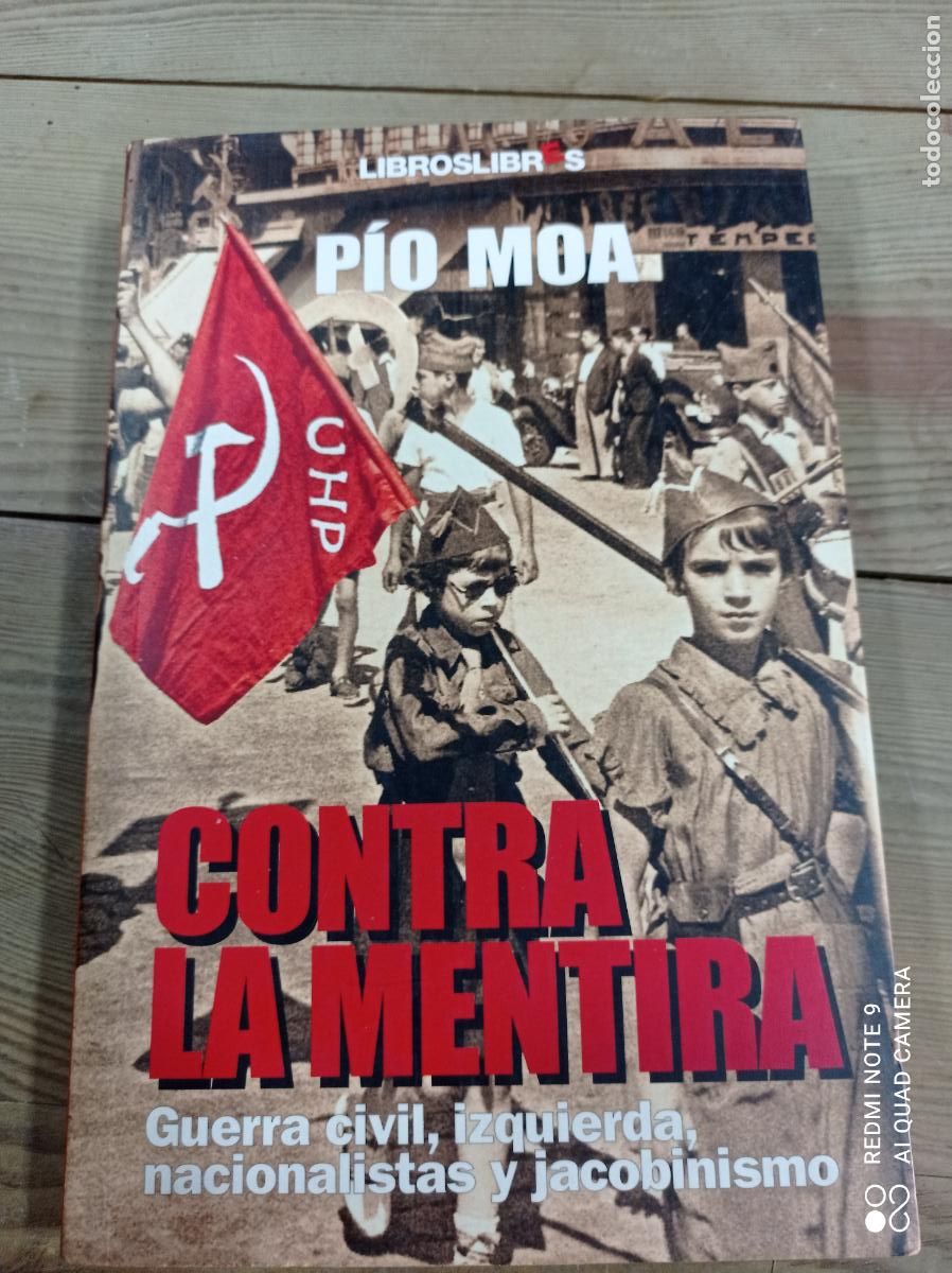 Libros de segunda mano: CONTRA LA MENTIRA. P&Iacute;O MOA. LIBROS LIBRES, 2003. 271 PP - Foto 1