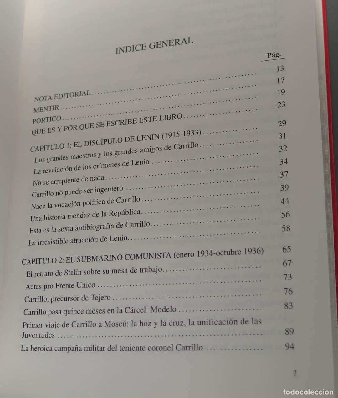 Libros de segunda mano: Carrillo miente. Ricardo de la Cierva - Foto 2