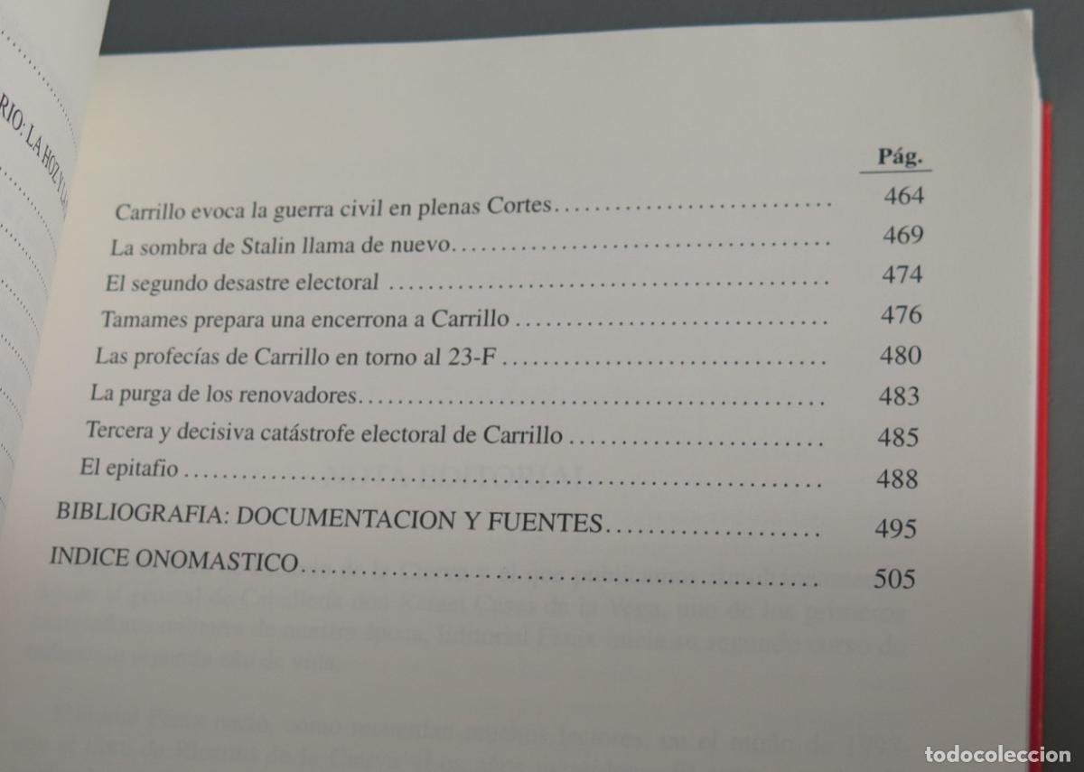 Libros de segunda mano: Carrillo miente. Ricardo de la Cierva - Foto 6