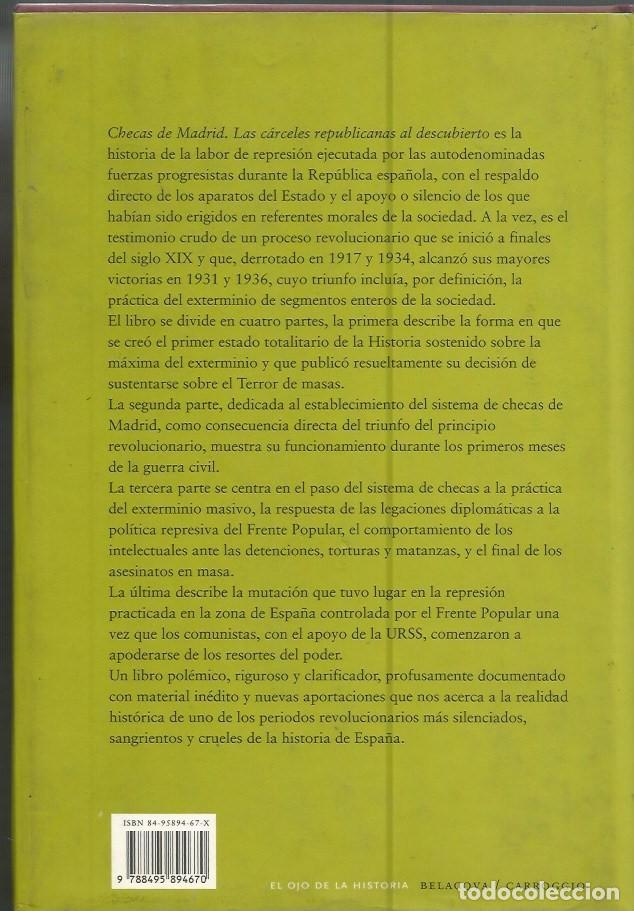 Libros de segunda mano: CHECAS DE MADRID - C&Eacute;SAR VIDAL - Foto 3