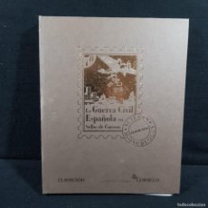 Libros de segunda mano: LA GUERRA CIVIL ESPAÑOLA EN SELLOS DE CORREOS - SOLO HAY 3 SELLOS - EL MUNDO - CORREOS / 770