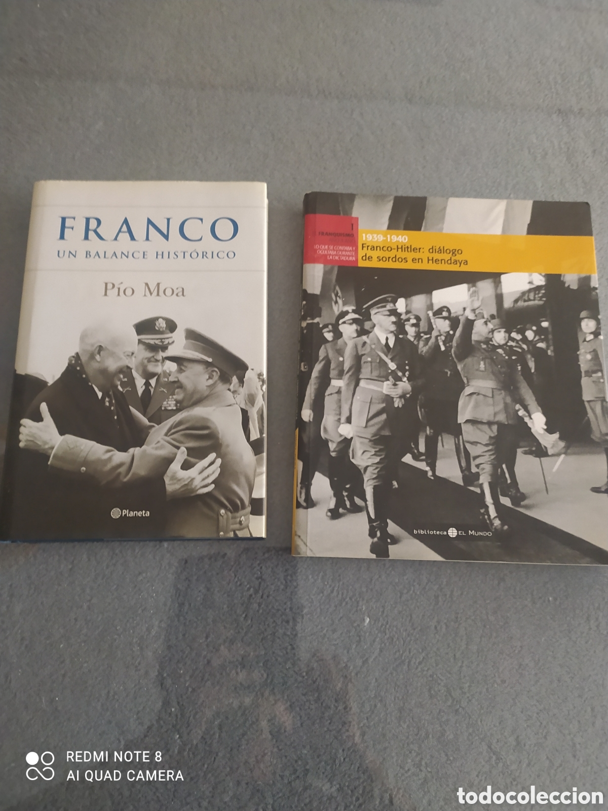 Libri di seconda mano: Dos libros de Franco