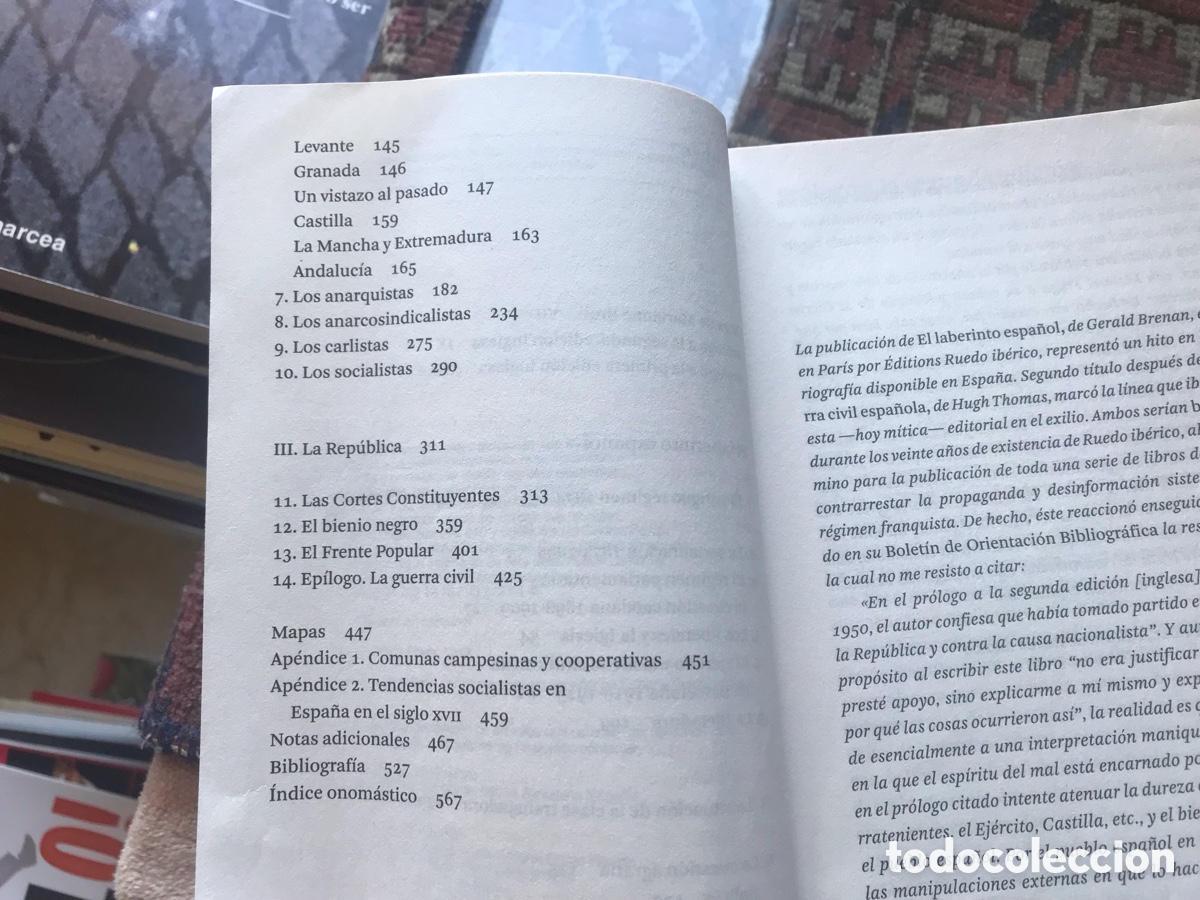Libros de segunda mano: El laberinto espa&ntilde;ol. Gerald Brenan. Austral - Foto 5