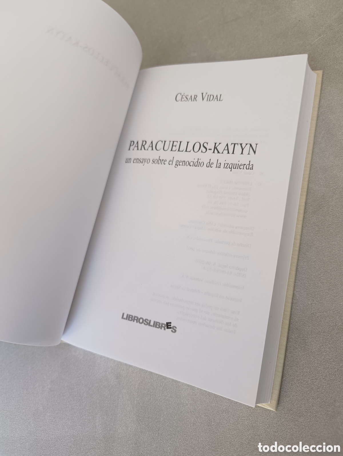 Libros de segunda mano: Paracuellos Katyn. Cesar Vidal. - Foto 4