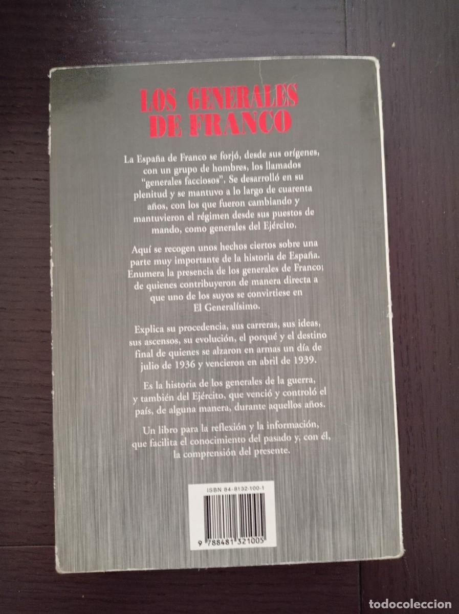 Libros de segunda mano: LIBRO. SEUBA EDICIONES. CARLOS DE ARCE. LOS GENERALES DE FRANCO - Foto 2