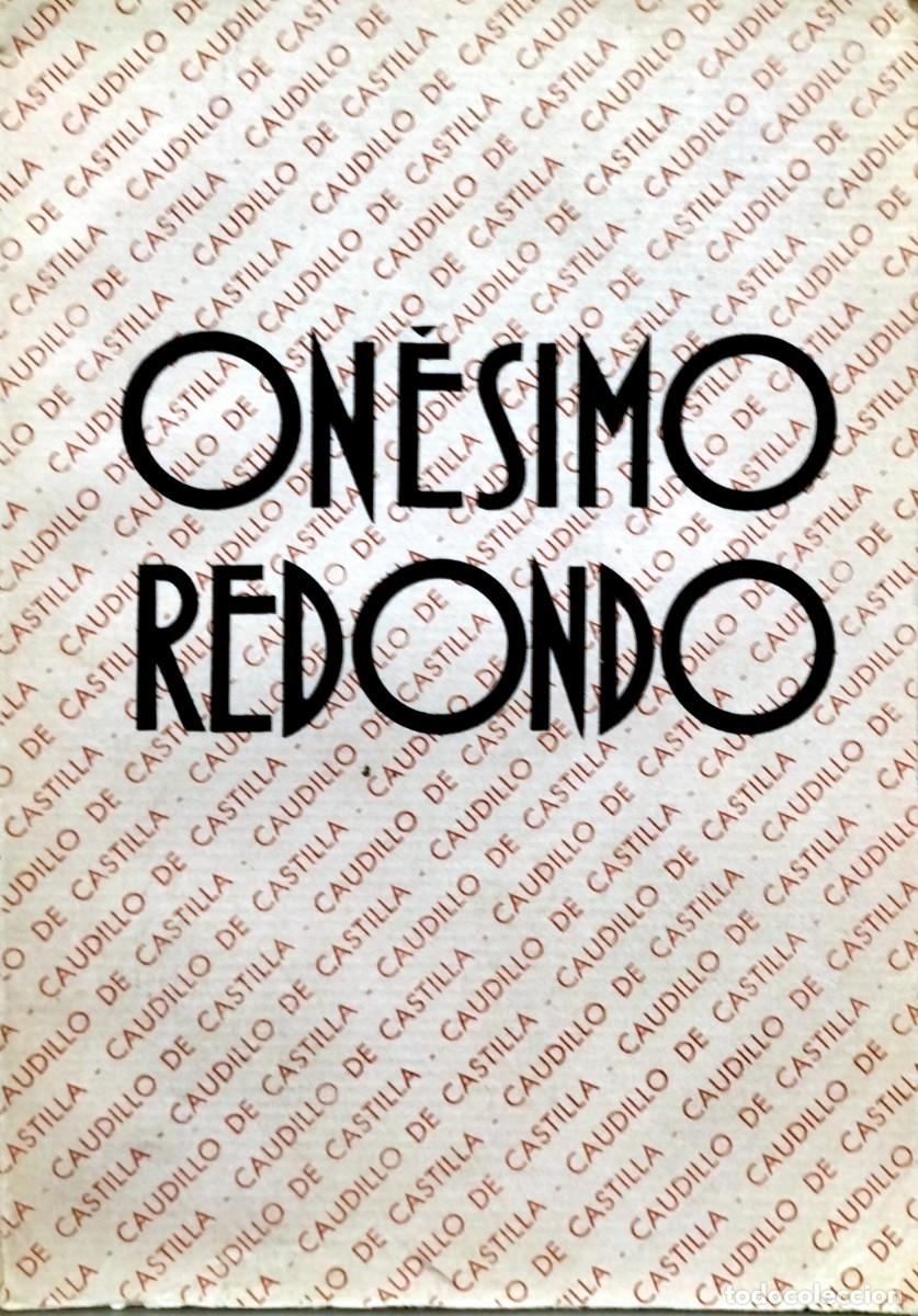 Libros de segunda mano: ONESIMO REDONDO. CAUDILLO DE CASTILLA, 1937 - Foto 1