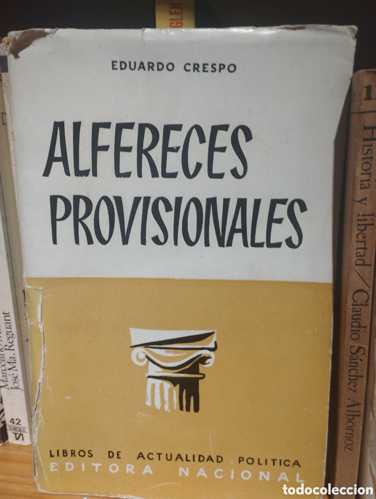 Libros de segunda mano: Eduardo Crespo. Alf&eacute;reces provisionales - Foto 1