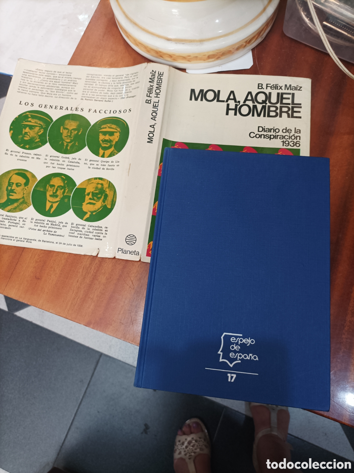 Gebrauchte B&uuml;cher: MOLA, AQUEL HOMBRE.DIARIO DE LA CONSPIRACI&Oacute;N 1936 .B.FELIXMAIZ 1976