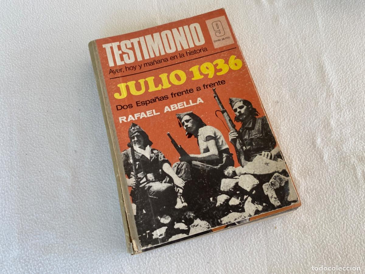 Second hand books: TESTIMONIO, AYER, HOY Y MA&Ntilde;ANA EN LA HISTORIA (tomo con las revista testimonio (1al12) 1975