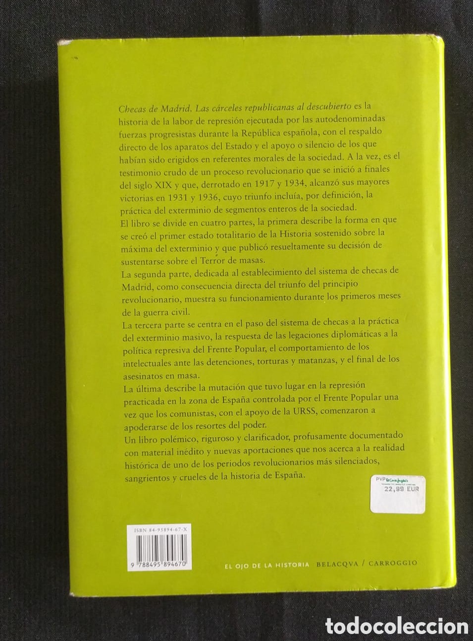 Libros de segunda mano: CHECAS DE MADRID. CESAR VIDAL - Foto 2