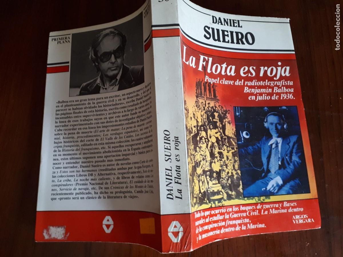 Libros de segunda mano: LA FLOTA ES ROJA.-DANIEL SUEIRO. - Foto 2
