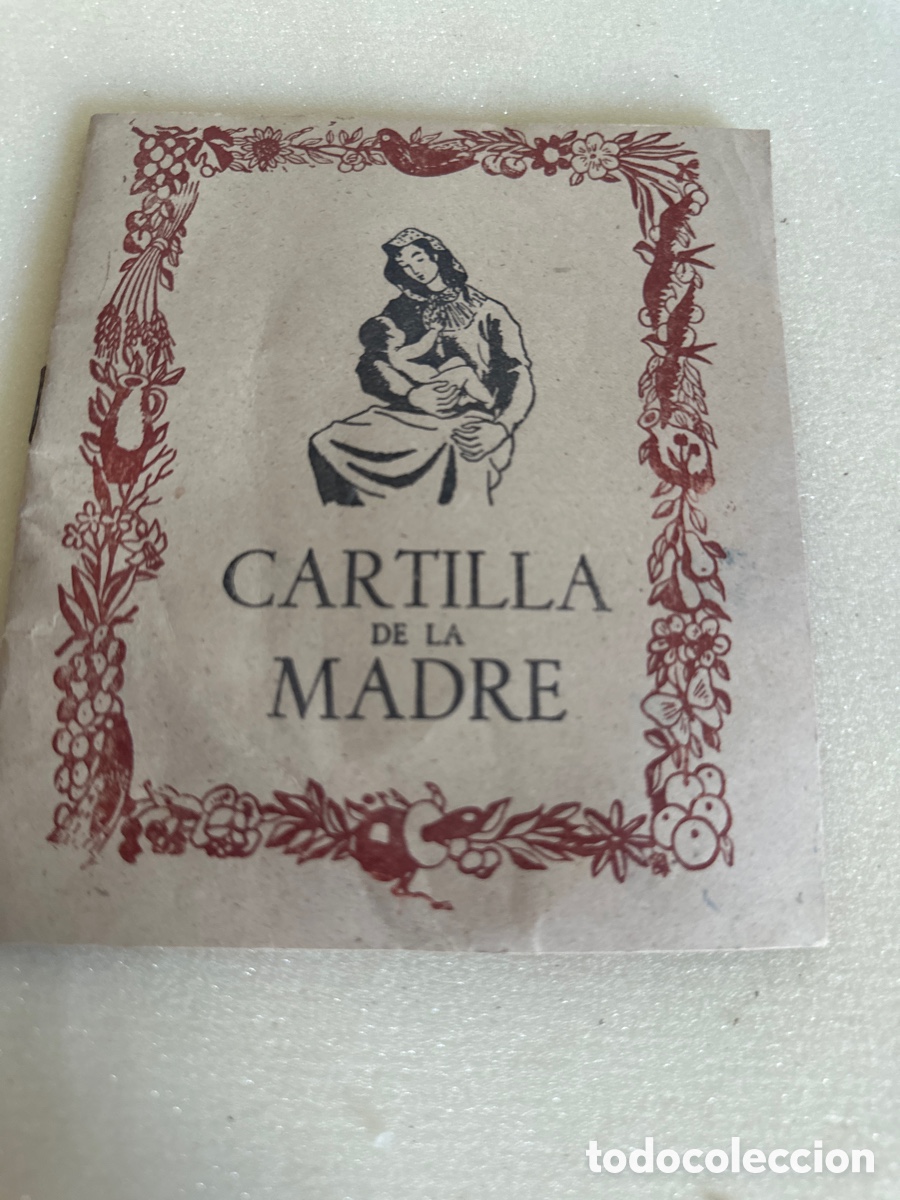 Libri di seconda mano: Cartilla de la madre Puericultura de Falange, inmediata posguerra Secci&oacute;n Femenina