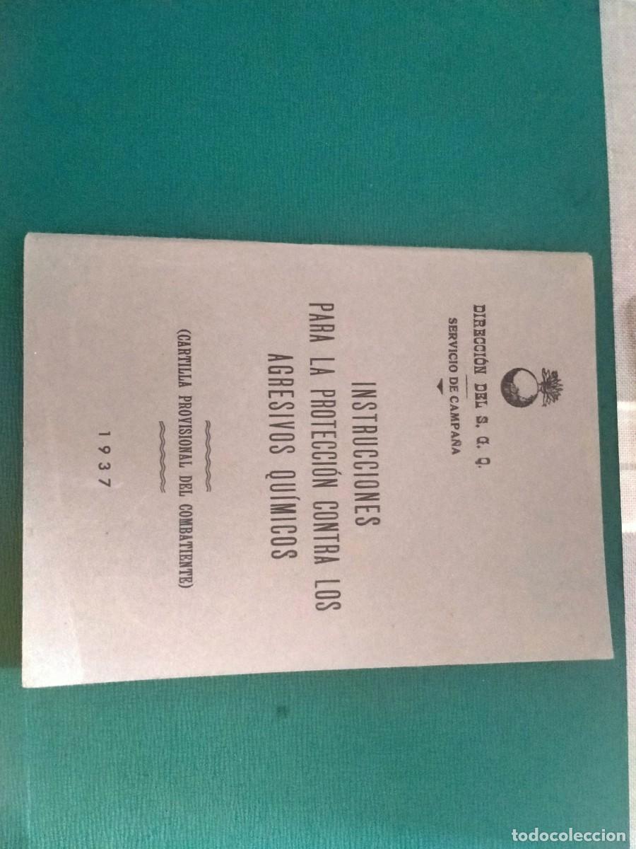 Second hand books: libro de sevicio de campa&ntilde;a 1937