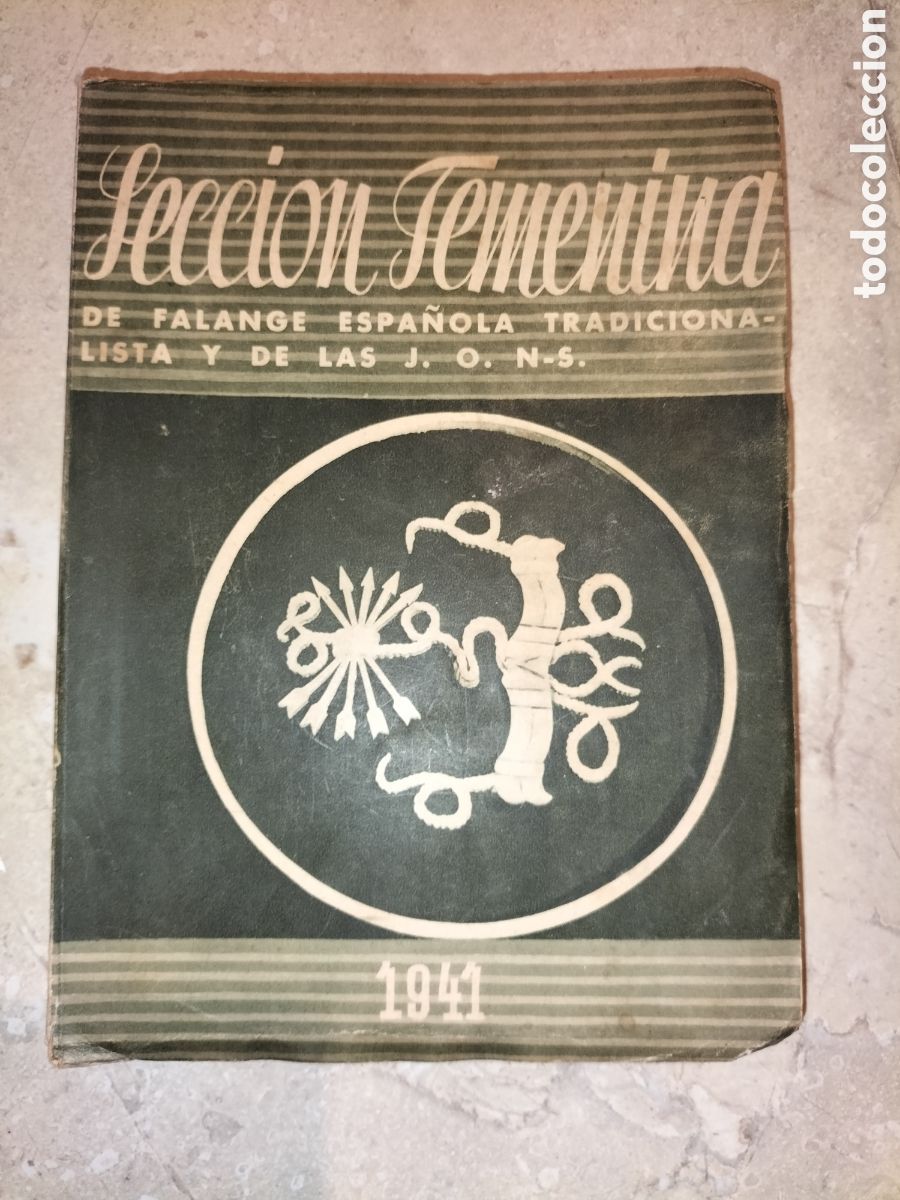 Second hand books: Agenda de la Secci&oacute;n Femenina de la Falange... A&ntilde;o 1941
