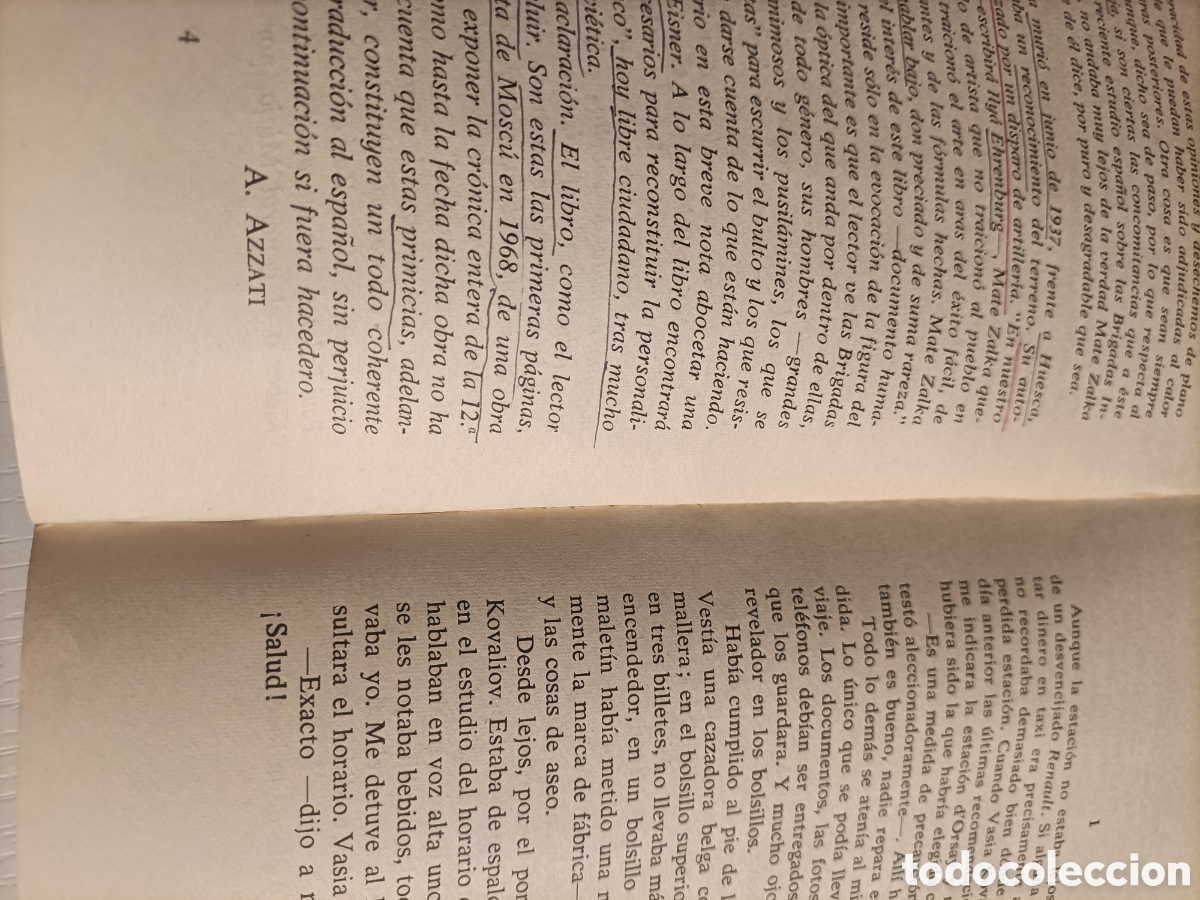 Libros de segunda mano: La 12 brigada Internacional Alexei Eisner . Defectos - Foto 8