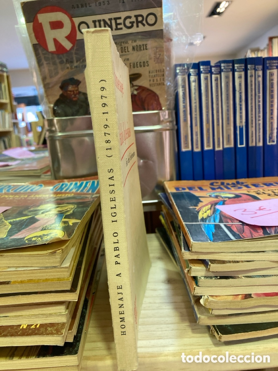 Libros de segunda mano: HOMENAJE A PABLO IGLESIAS - VV.AA - Foto 2