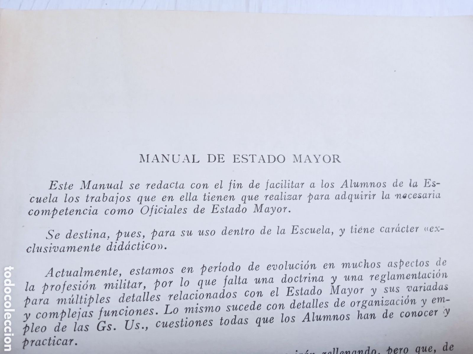 Libros de segunda mano: ANTIGUO MANUAL DE ESTADO MAYOR DEL EJERCITO - Foto 4