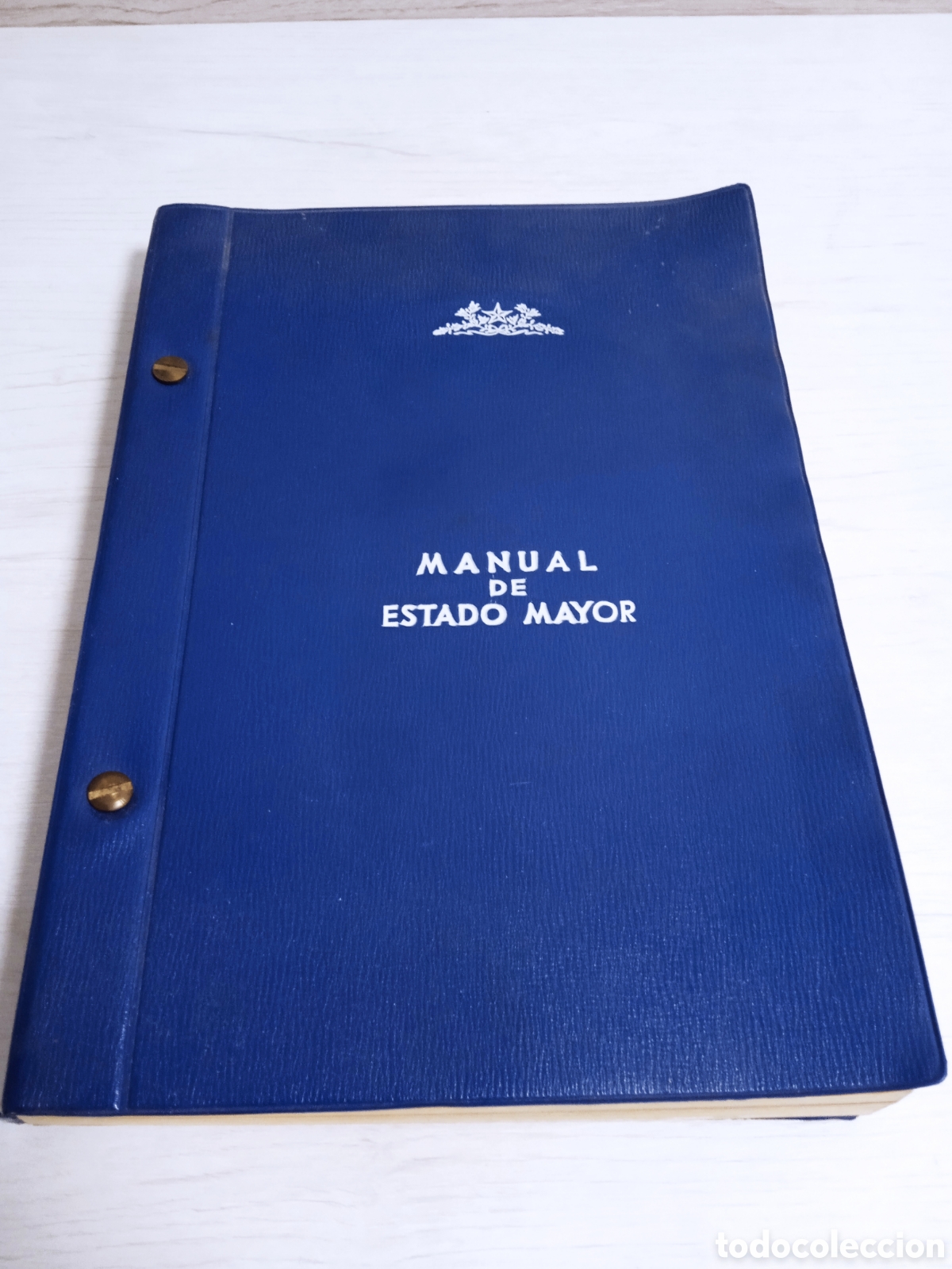 Libri di seconda mano: ANTIGUO MANUAL DE ESTADO MAYOR DEL EJERCITO