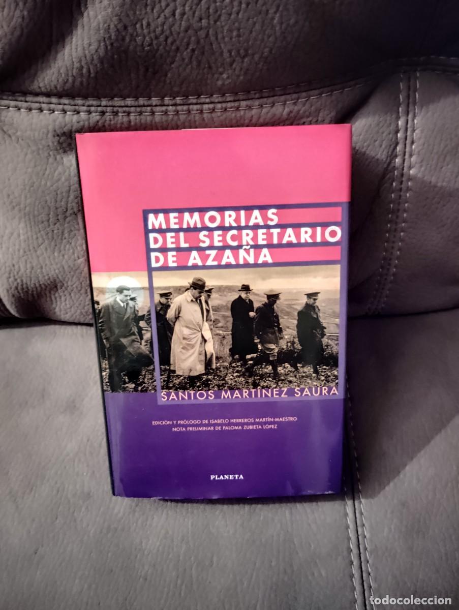 Gebrauchte B&uuml;cher: MEMORIAS DEL SECRETARIO DE AZA&Ntilde;A POR SANTOS MARTINEZ SAURA, Env&iacute;o gratis