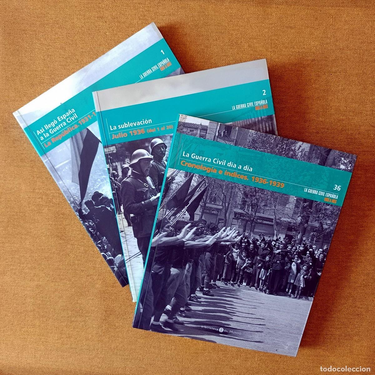 Gebrauchte B&uuml;cher: La Guerra Civil mes a mes (3 tomos n&ordm; 1, 2 y 36)