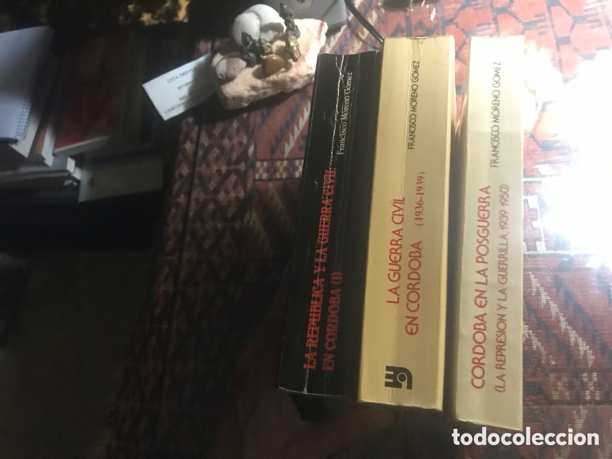 Second hand books: Francisco moreno G&oacute;mez. Trilog&iacute;a de la guerra civil en C&oacute;rdoba. Completo