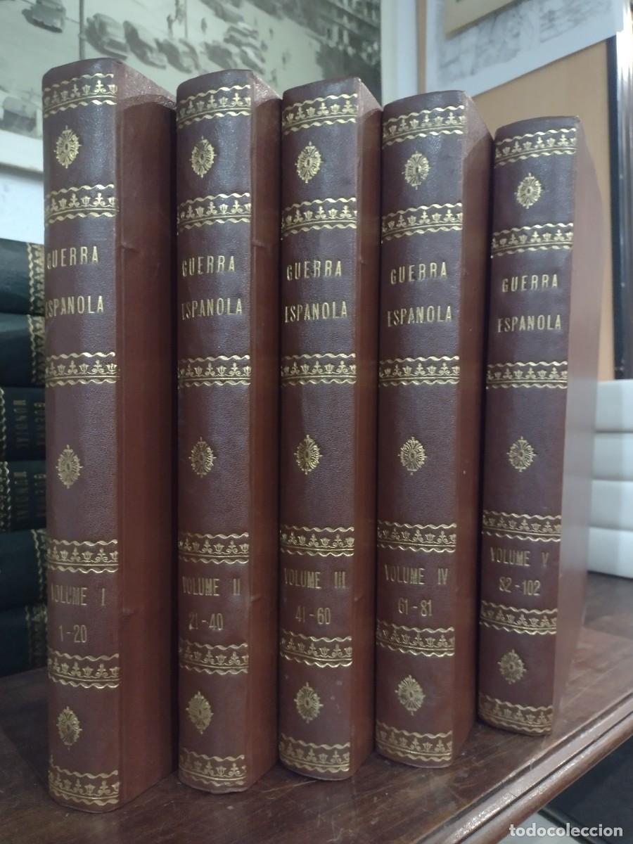 Libri di seconda mano: Cr&oacute;nica de la Guerra Espanhola 5 Volumes