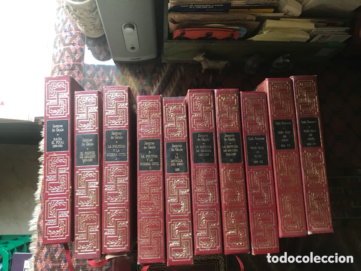 Libri di seconda mano: Las horas decisivas de la guerra civil. Tres d&iacute;as de julio. 10 libros. Dif&iacute;ciles