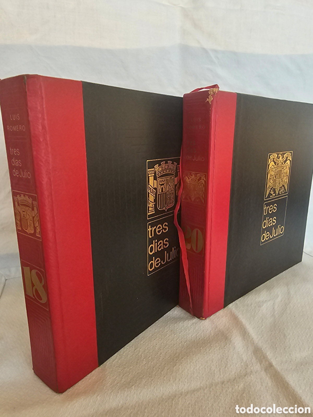 Second hand books: TRES D&Iacute;AS DE JULIO LUIS ROMERO. TOMOS 18 Y 20