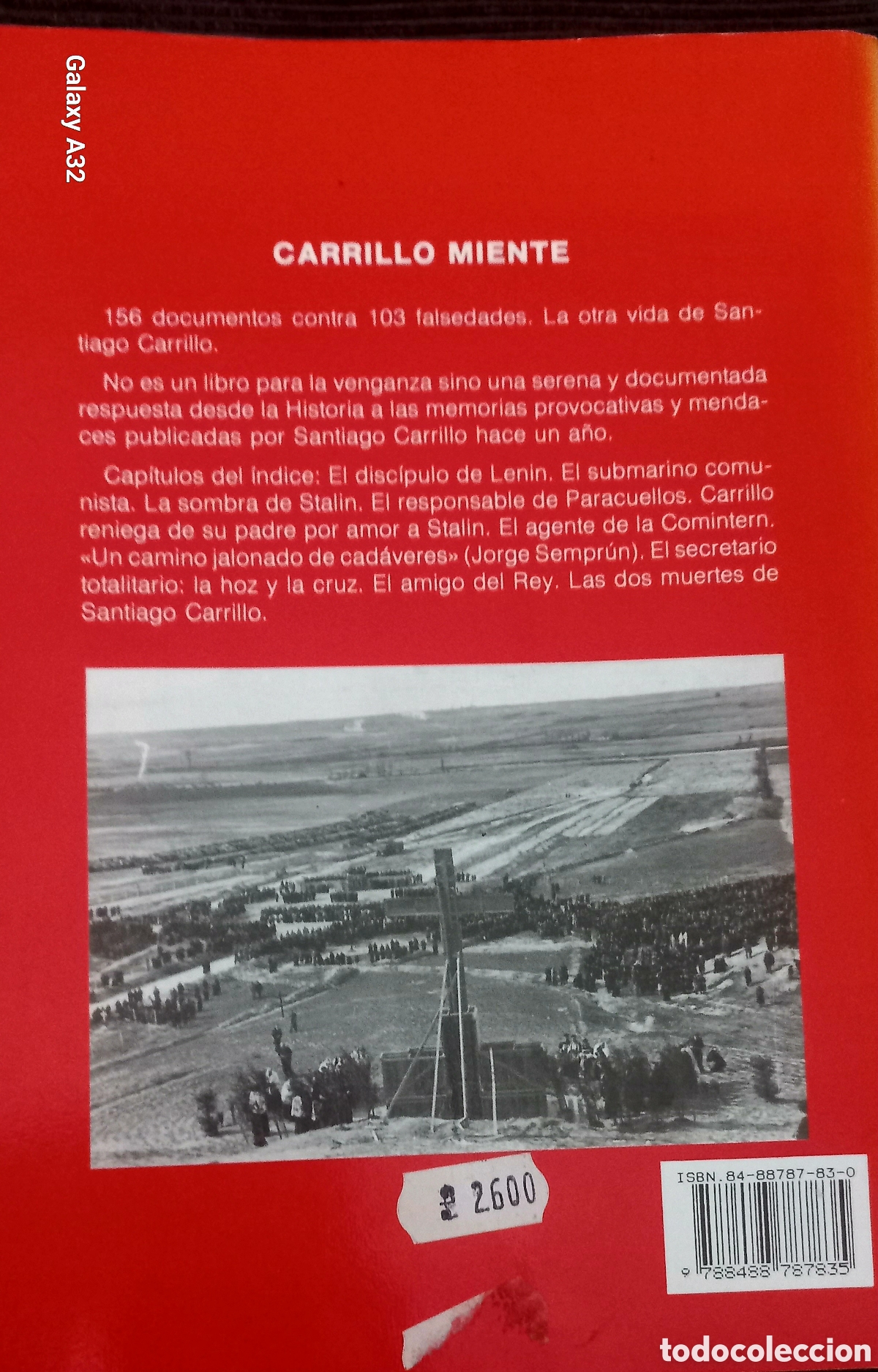 Libros de segunda mano: Carrillo miente. Ricardo de la Cierva - Foto 3