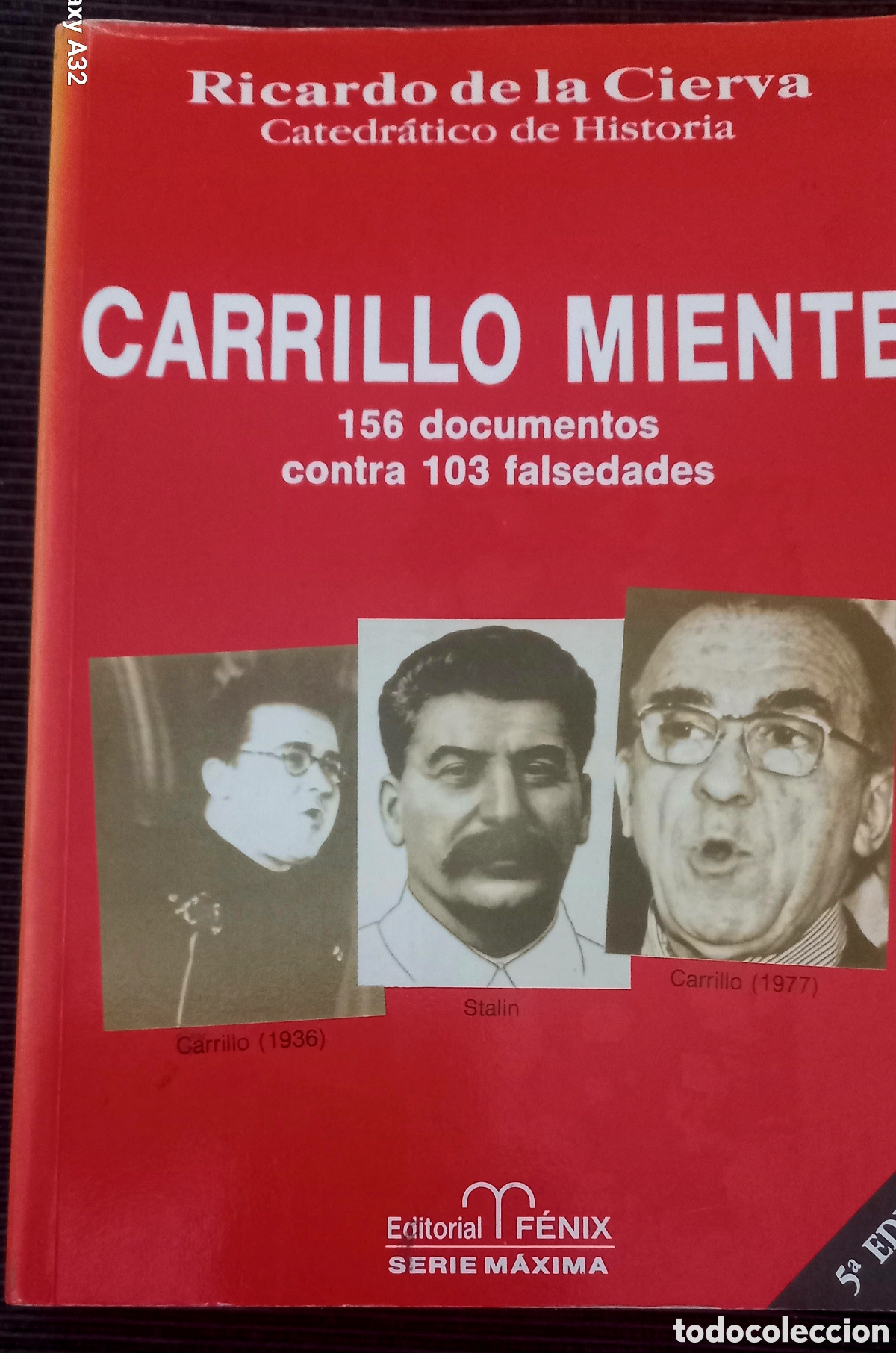 Libros de segunda mano: Carrillo miente. Ricardo de la Cierva - Foto 1