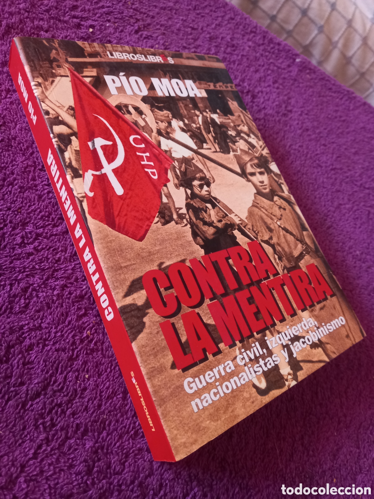Libros de segunda mano: Contra la mentira. P&iacute;o Moa. - Foto 2