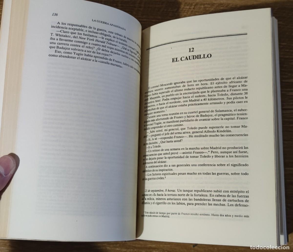 Libros de segunda mano: Libro - La guerra apasionada (1983) Peter Wyden - Foto 2