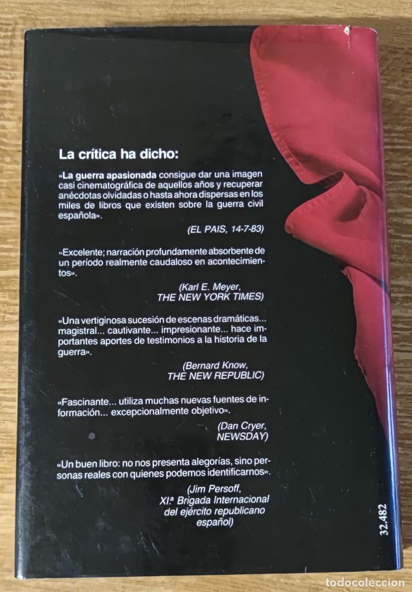 Libros de segunda mano: Libro - La guerra apasionada (1983) Peter Wyden - Foto 5