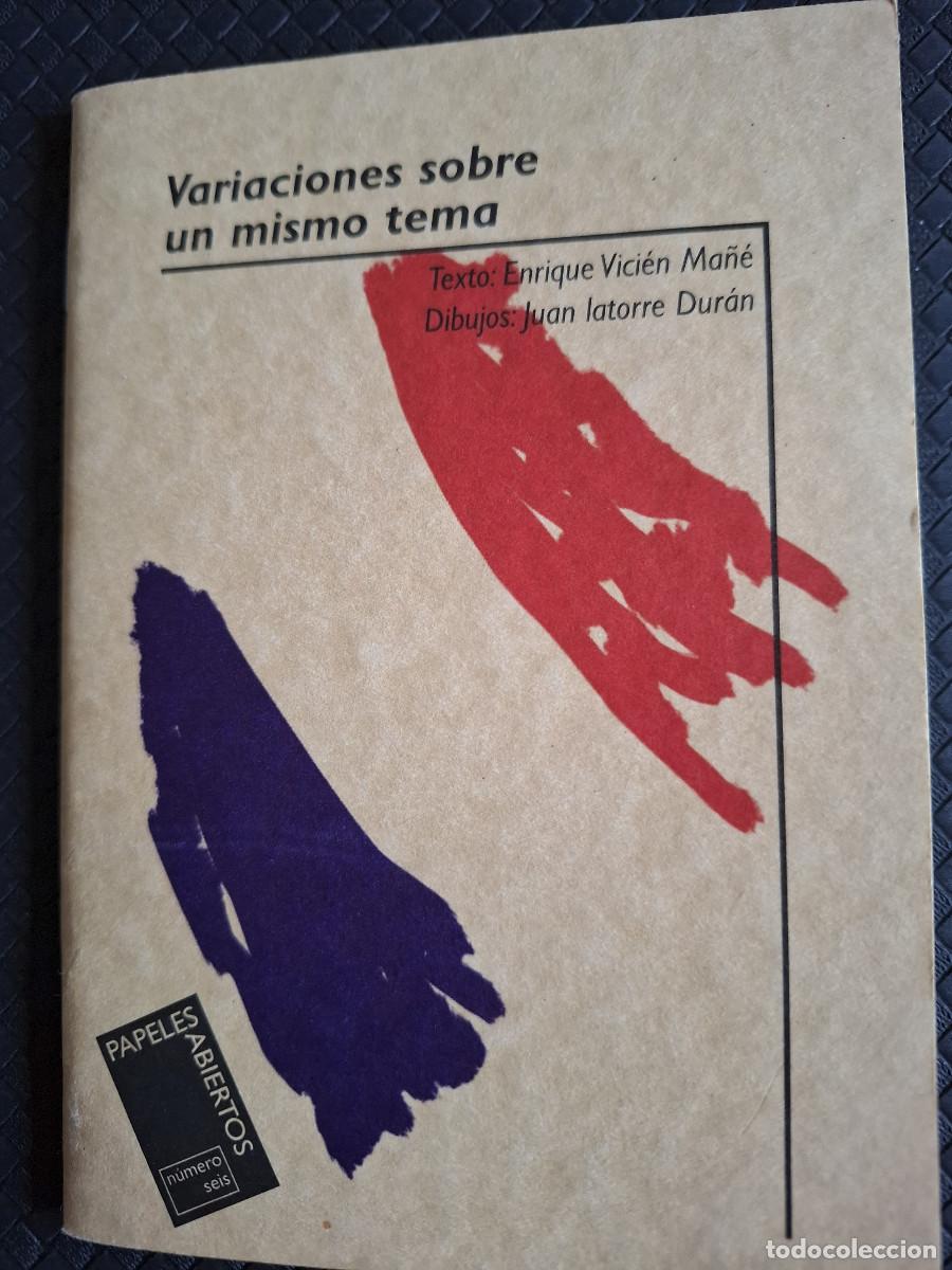 Second hand books: Variaciones sobre un mismo tema, de Enrique Vici&eacute;n. Jaca Gal&aacute;n Segunda Rep&uacute;lcia