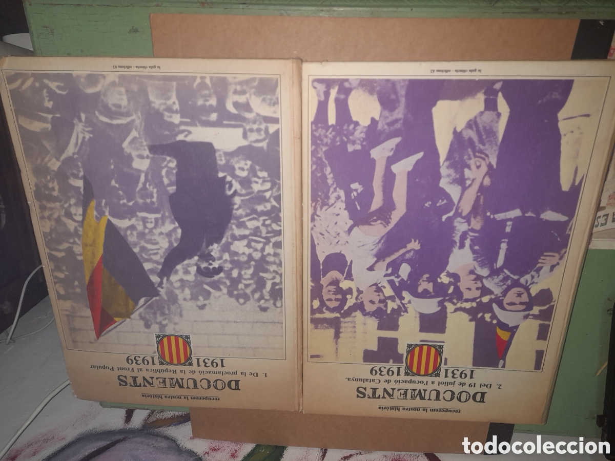 Gebrauchte B&uuml;cher: Recuperem la nostra Hist&ograve;ria Documents tomo 1 y 2 del 1931 al 1939