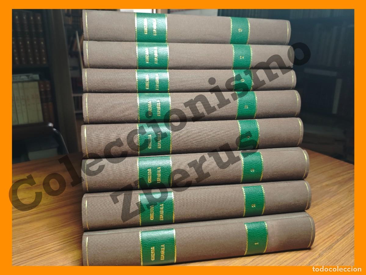 Second hand books: HISTORIA de la Cruzada Espa&ntilde;ola - 36 Fasc&iacute;culos en 8 Tomos (obra completa)