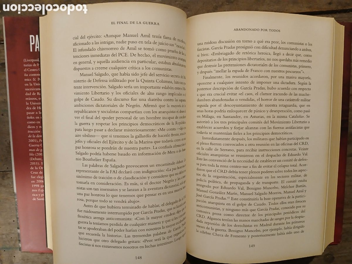Libros de segunda mano: El Final de la Guerra. Paul Preston. - Foto 6
