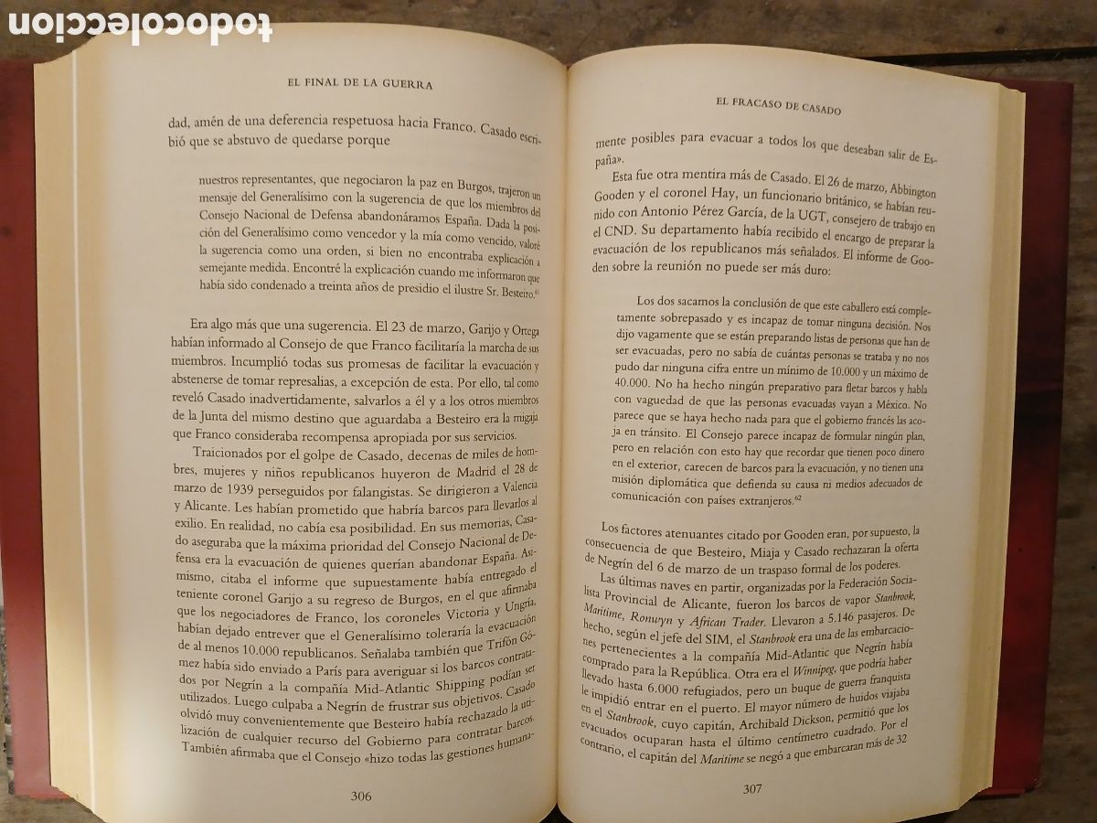 Libros de segunda mano: El Final de la Guerra. Paul Preston. - Foto 12