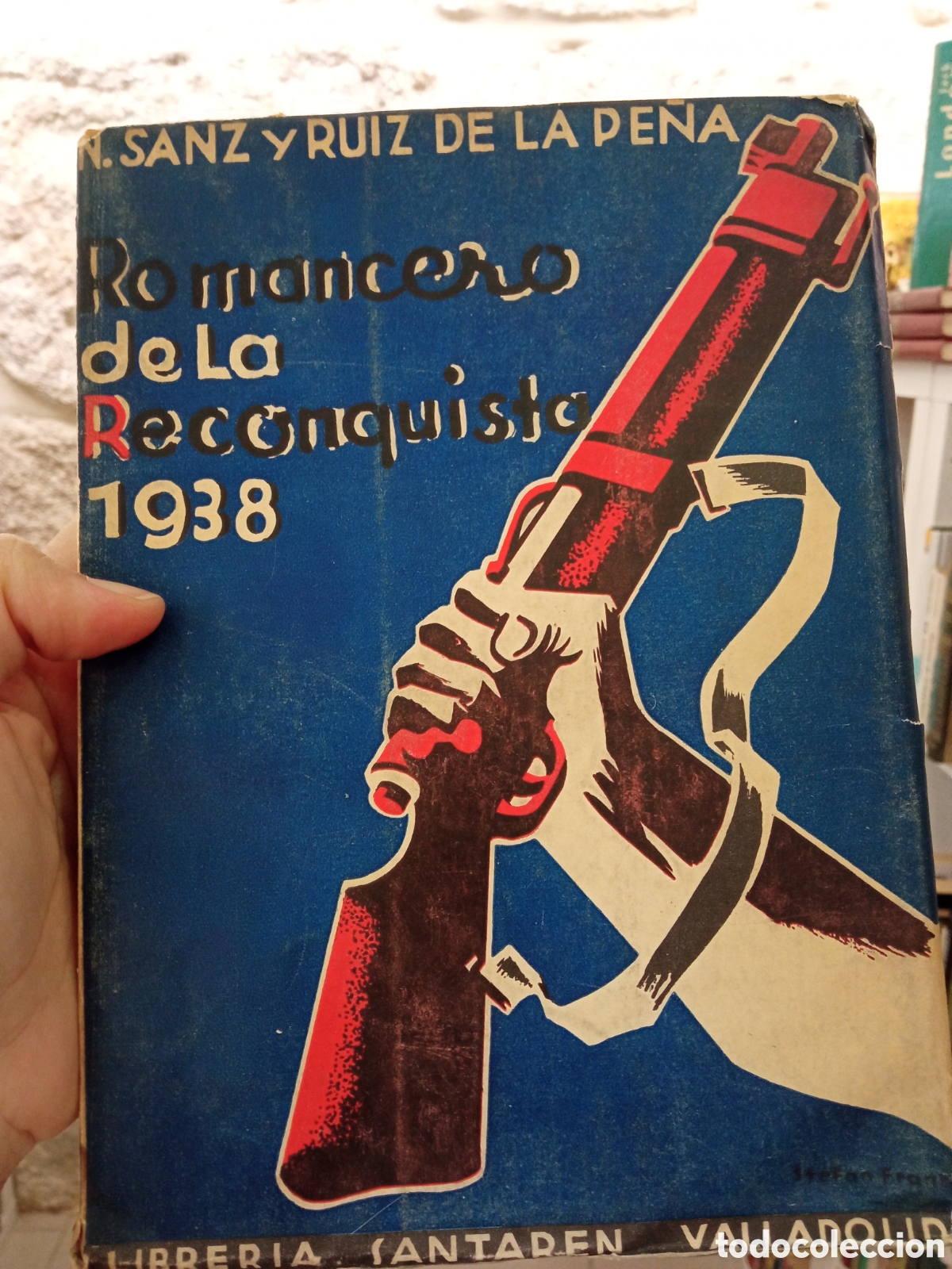 Gebrauchte B&uuml;cher: Romancero de la Reconquista ,N.sanz y Ruiz de la Pe&ntilde;a1938
