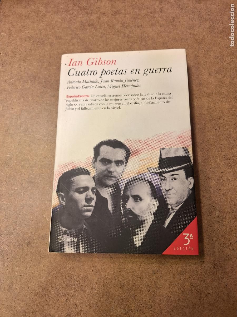 Libri di seconda mano: Ian Gibson - Cuatro poetas en guerra
