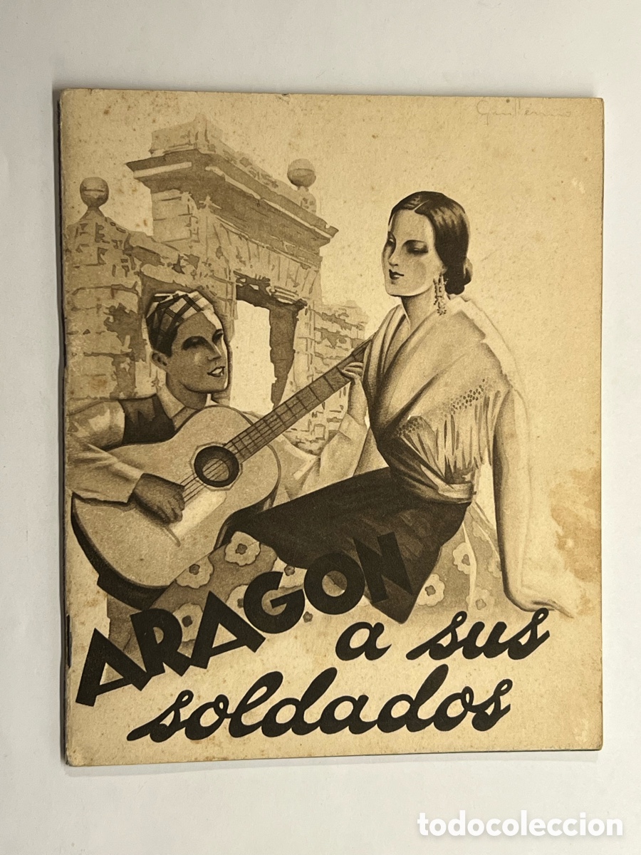 Second hand books: ARAG&Oacute;N a sus soldados guerra civil Espa&ntilde;ola. 5.&deg; CUERPO DE EJ&Eacute;RCITO (a.1937)