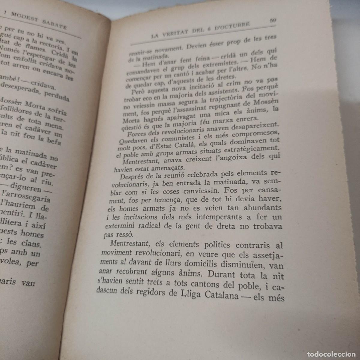 Libros de segunda mano: LA VERITAT DEL 6 D&rsquo;OCTUBRE - Foto 6