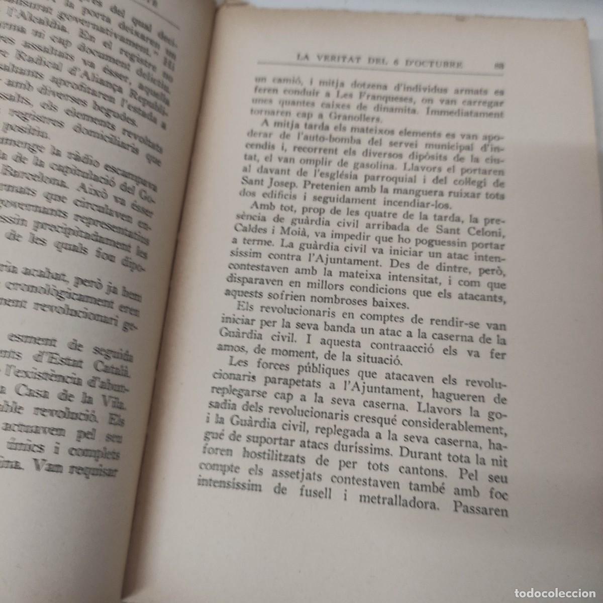 Libros de segunda mano: LA VERITAT DEL 6 D&rsquo;OCTUBRE - Foto 7