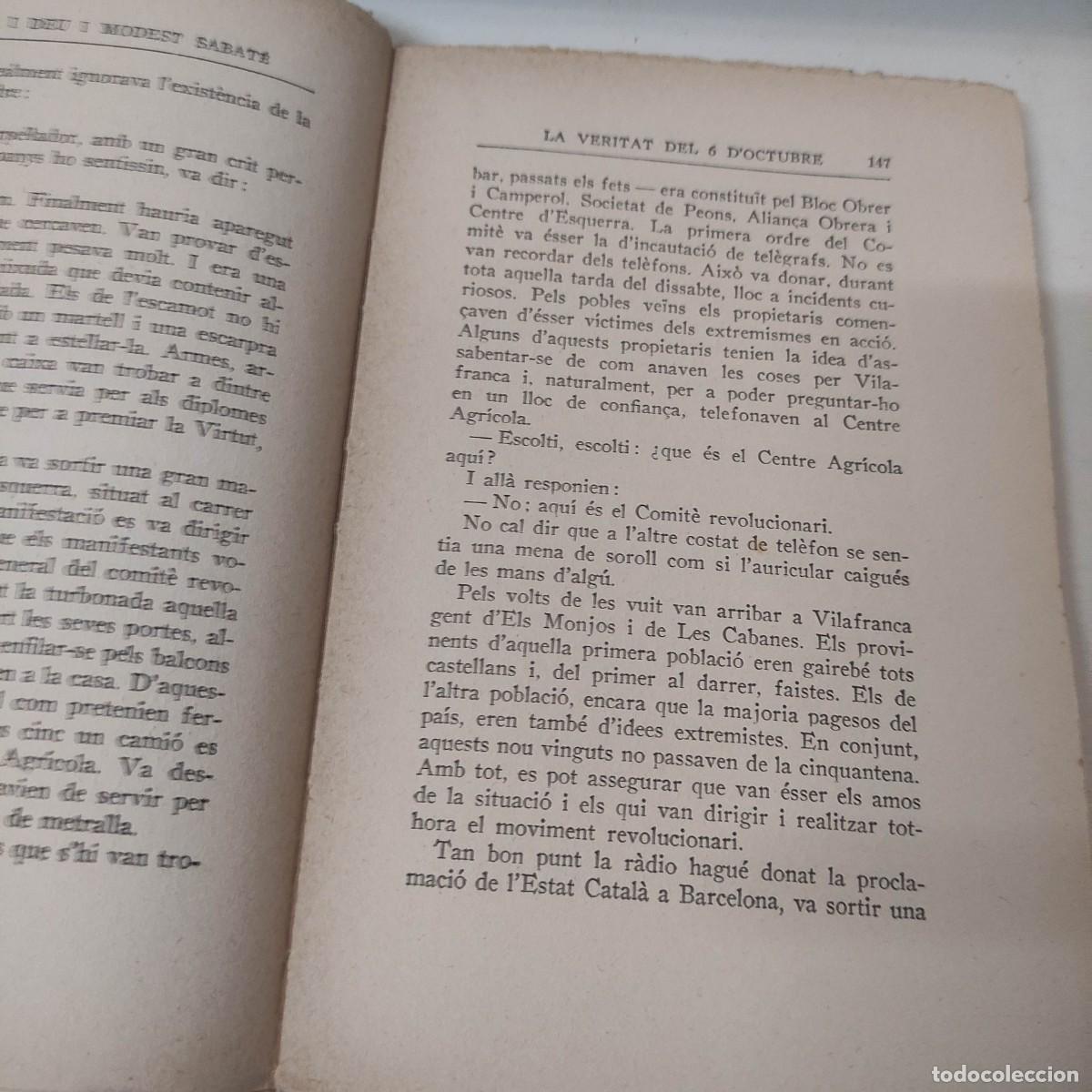Libros de segunda mano: LA VERITAT DEL 6 D&rsquo;OCTUBRE - Foto 9