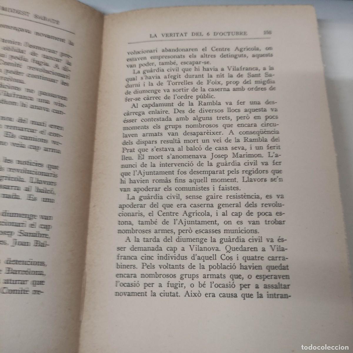 Libros de segunda mano: LA VERITAT DEL 6 D&rsquo;OCTUBRE - Foto 10